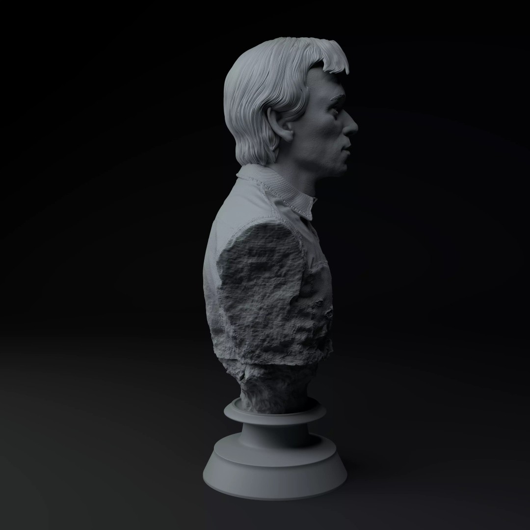 Henry Creel 3D Model – Premium Bust Sculpture for Printing - View 9