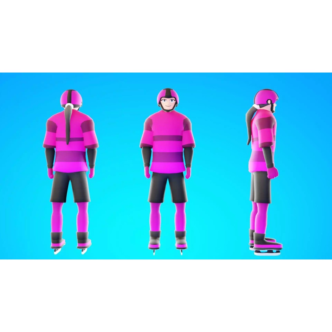 Casual Character Pack 3D Model – Low Poly Rigged NPCs, FBX - View 14