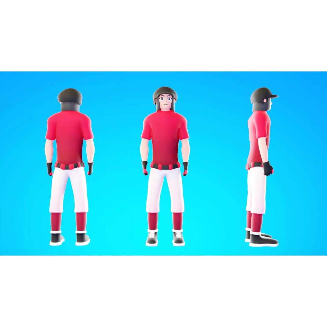 Casual Character Pack 3D Model – Low Poly Rigged NPCs, FBX - View 16