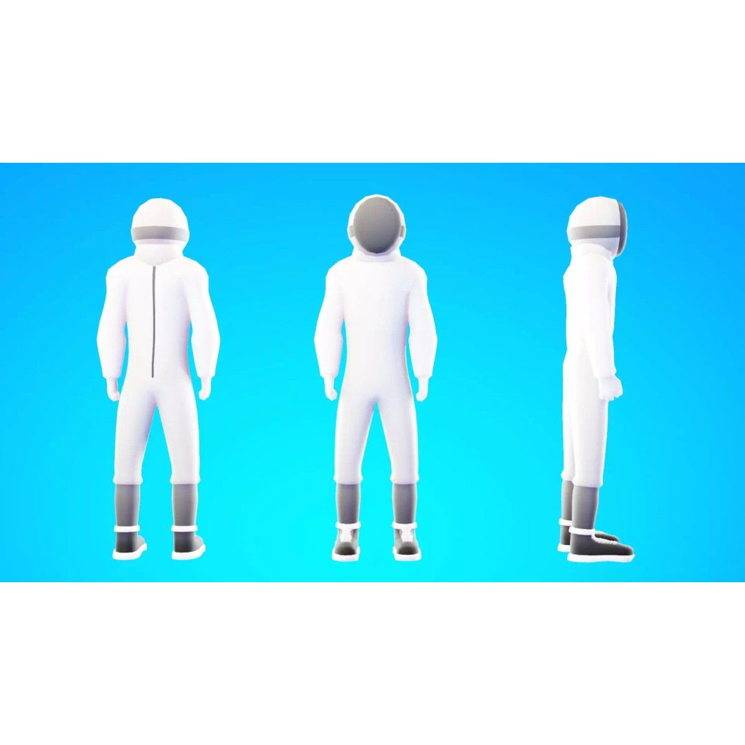 Casual Character Pack 3D Model – Low Poly Rigged NPCs, FBX - View 23