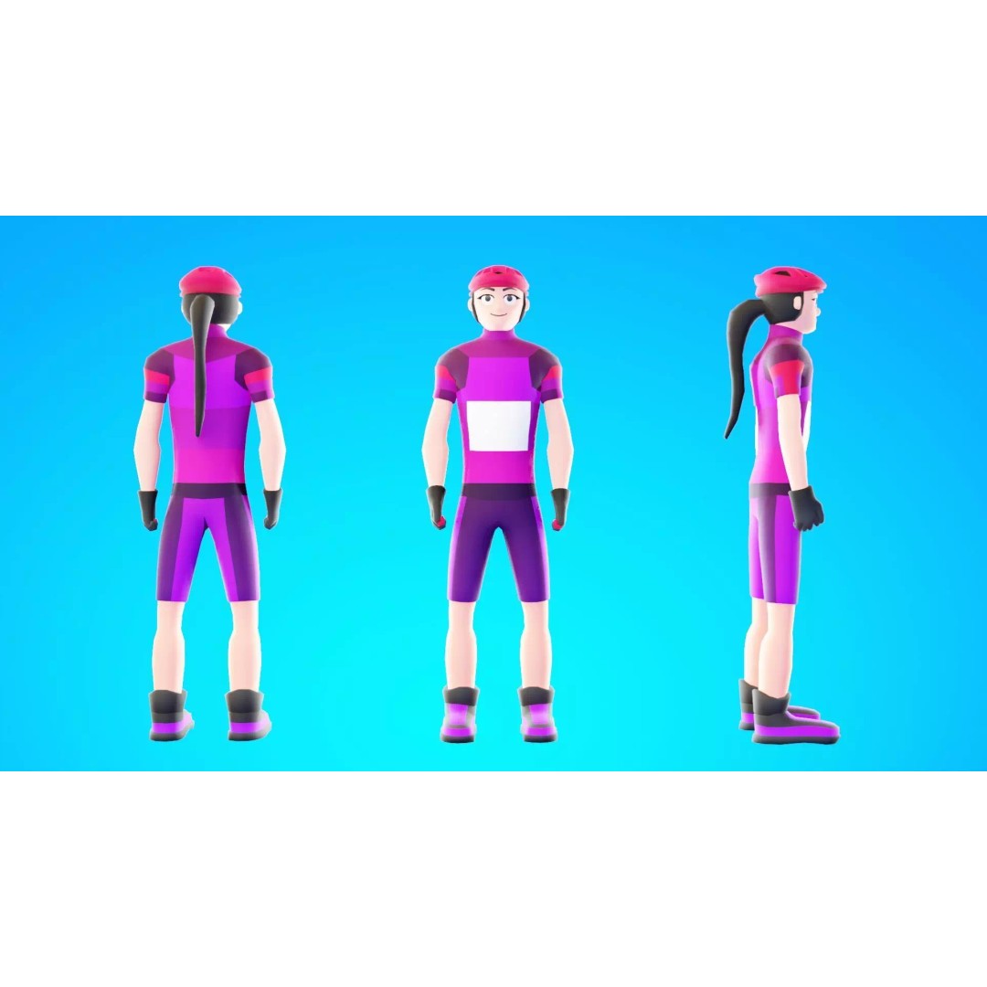 Casual Character Pack 3D Model – Low Poly Rigged NPCs, FBX - View 27