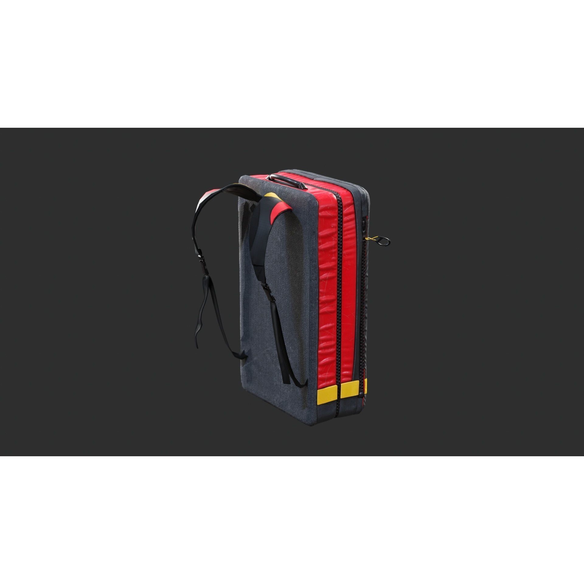 OERK S 203 Ambulance Bag - Low-Poly Game-Ready 3D Model - View 4