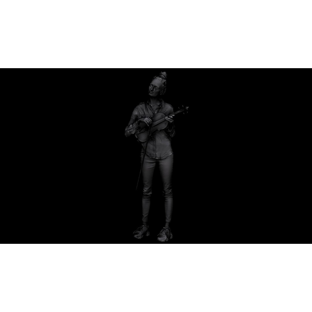 Waja Violin 3D Model – High Poly OBJ, 8K Textures, Game Asset - View 15