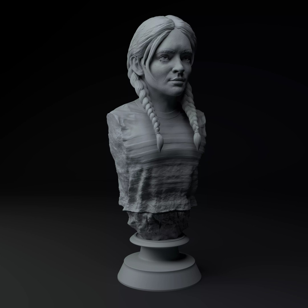 Max Mayfield 3D Bust – Premium Collectible Sculpture, STL - View 10