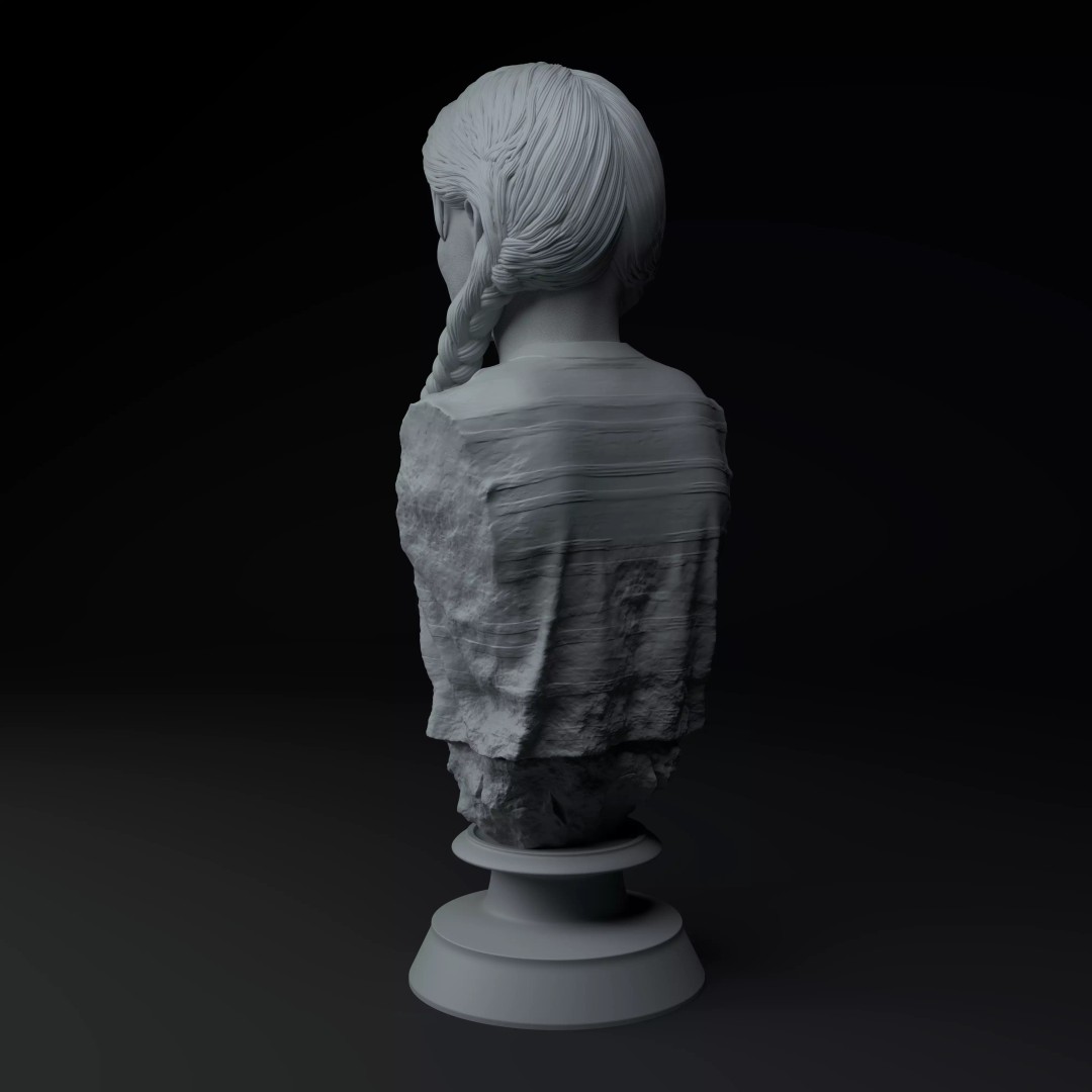 Max Mayfield 3D Bust – Premium Collectible Sculpture, STL - View 6