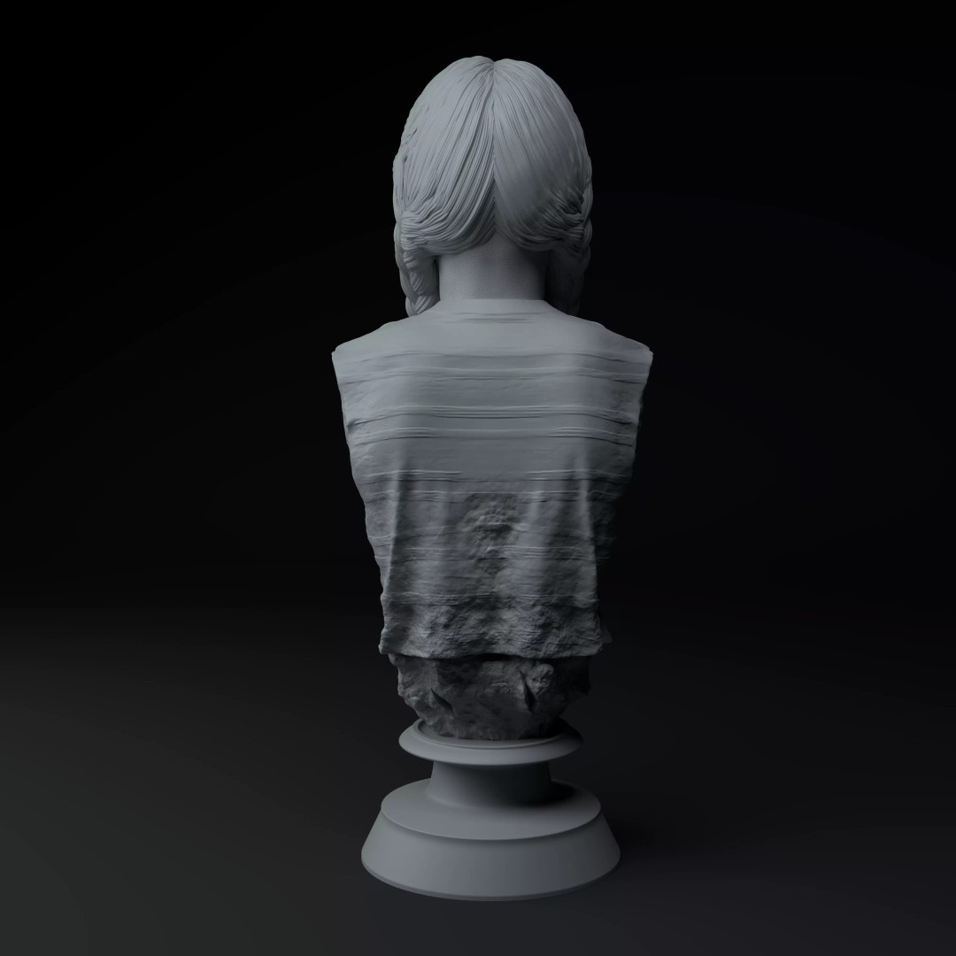 Max Mayfield 3D Bust – Premium Collectible Sculpture, STL - View 7