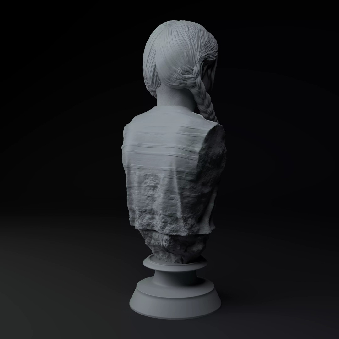 Max Mayfield 3D Bust – Premium Collectible Sculpture, STL - View 8