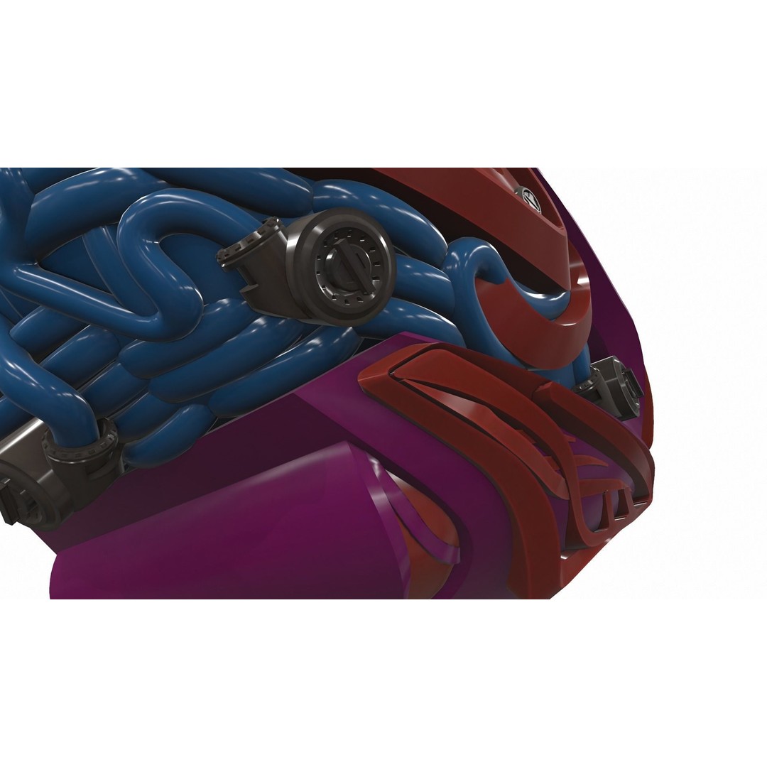 Artificial Brain 3D Model – High Poly PBR Asset for Interior Visualization - View 21