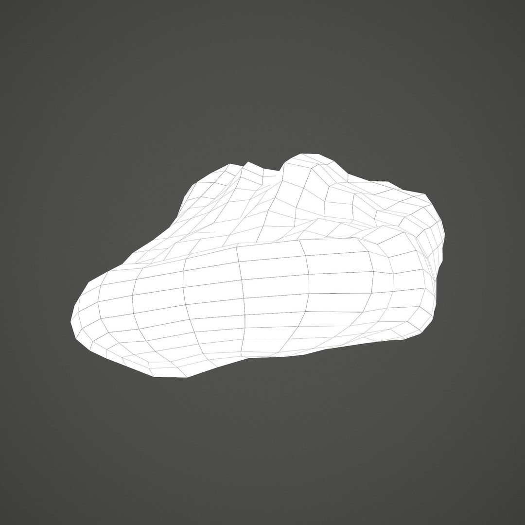 Severed Tongue 3D Model – Low Poly PBR Asset, FBX Format - View 28