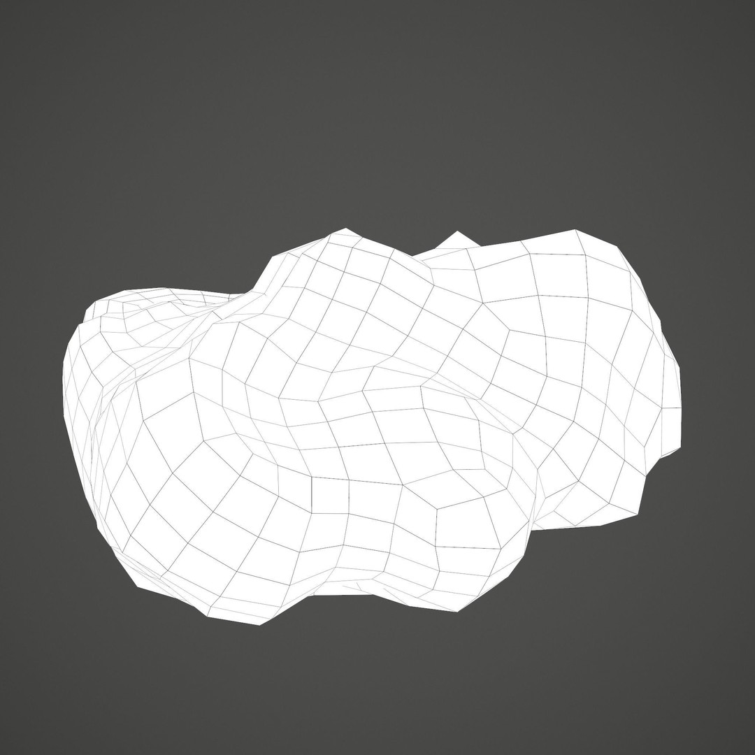 Severed Tongue 3D Model – Low Poly PBR Asset, FBX Format - View 30