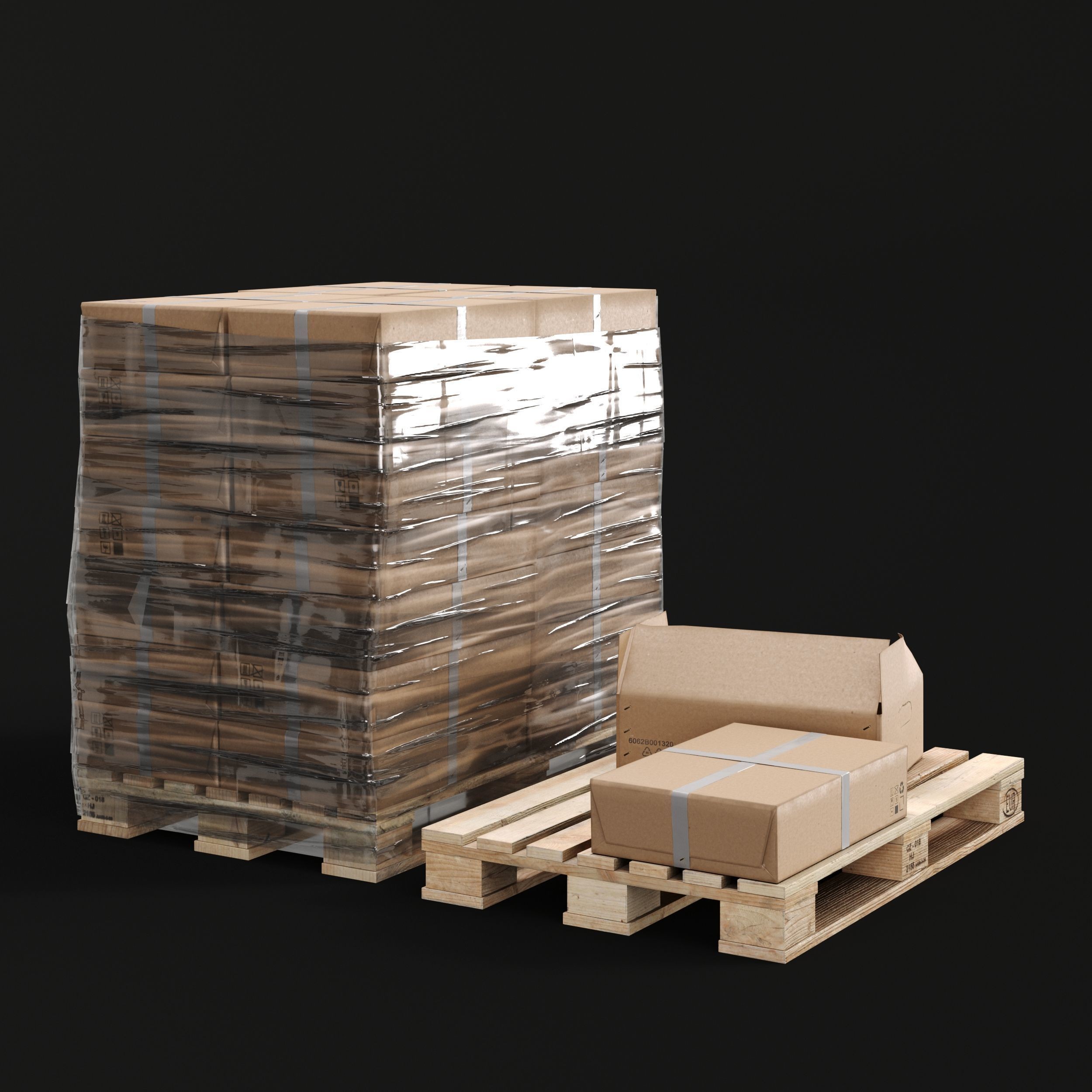 Factory and Warehouse Equipment - Game-Ready 3D Model - View 13
