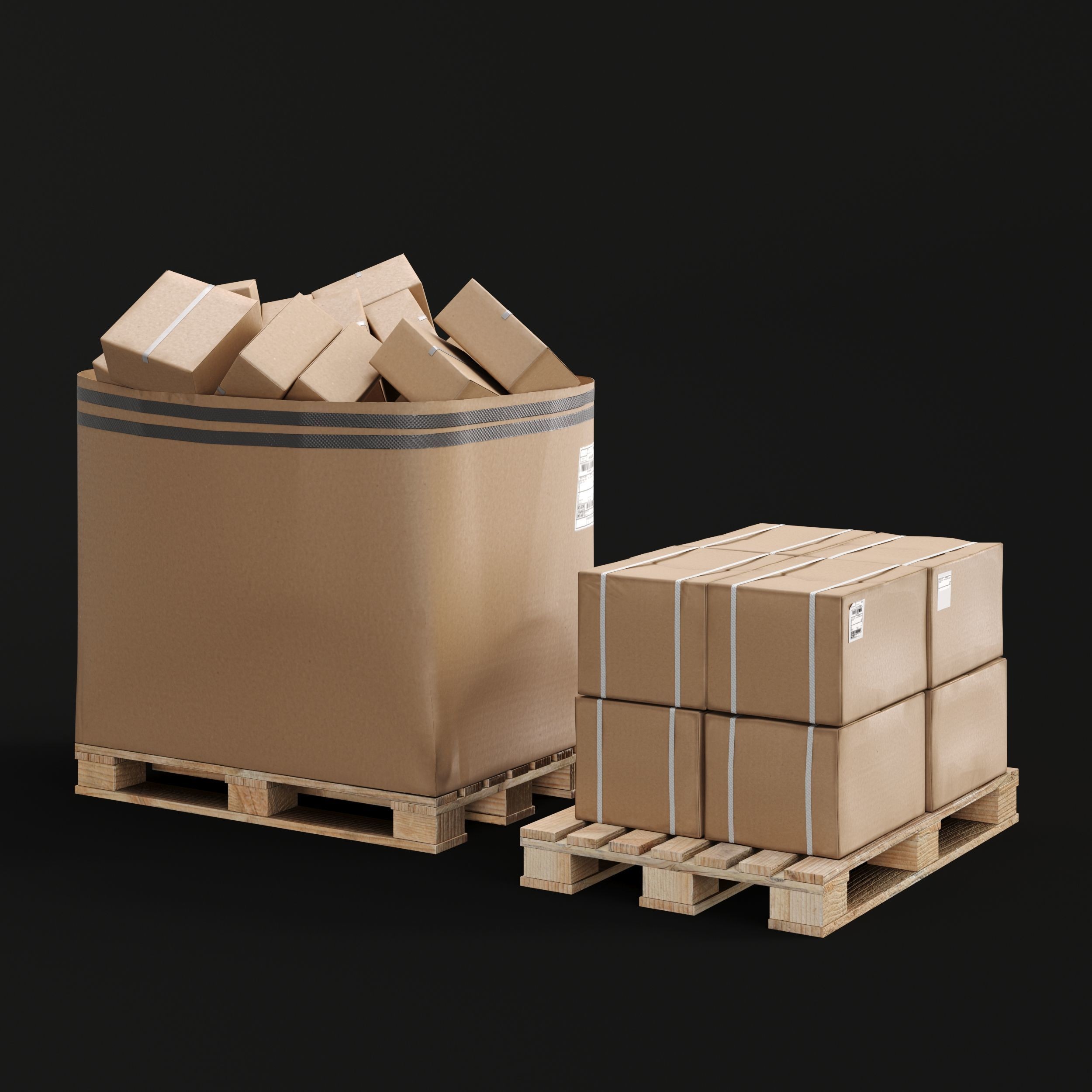 Factory and Warehouse Equipment - Game-Ready 3D Model - View 15