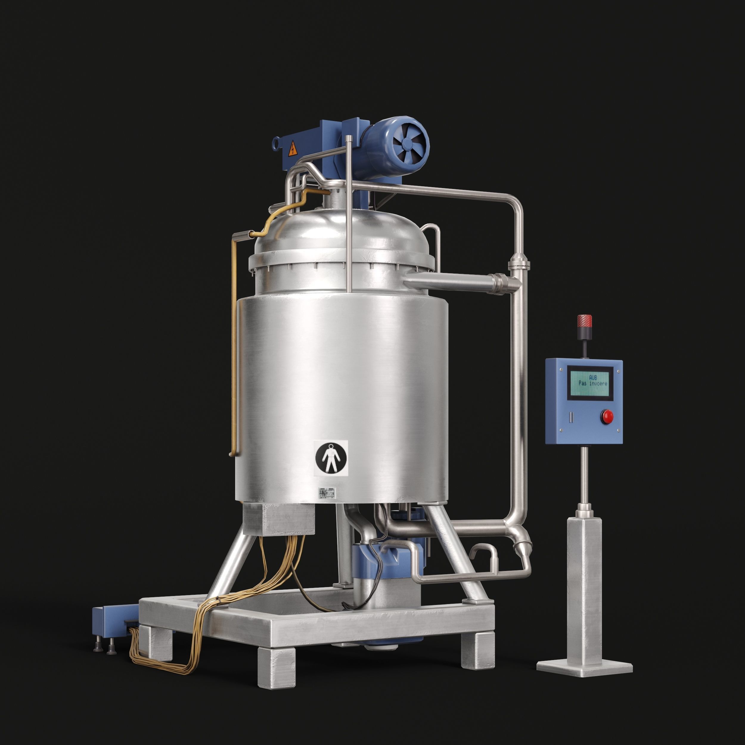 Factory and Warehouse Equipment - Game-Ready 3D Model - View 25