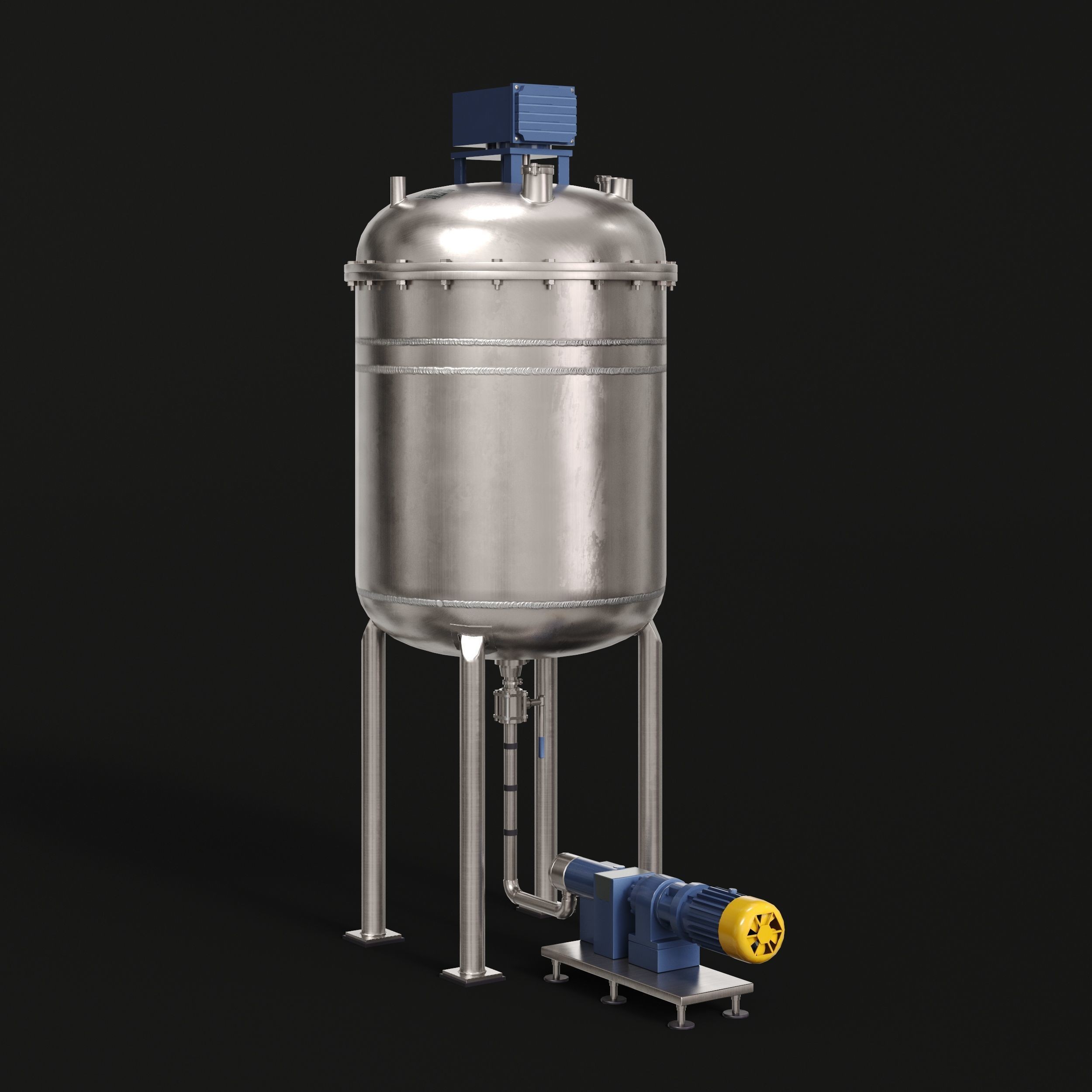 Factory and Warehouse Equipment - Game-Ready 3D Model - View 27