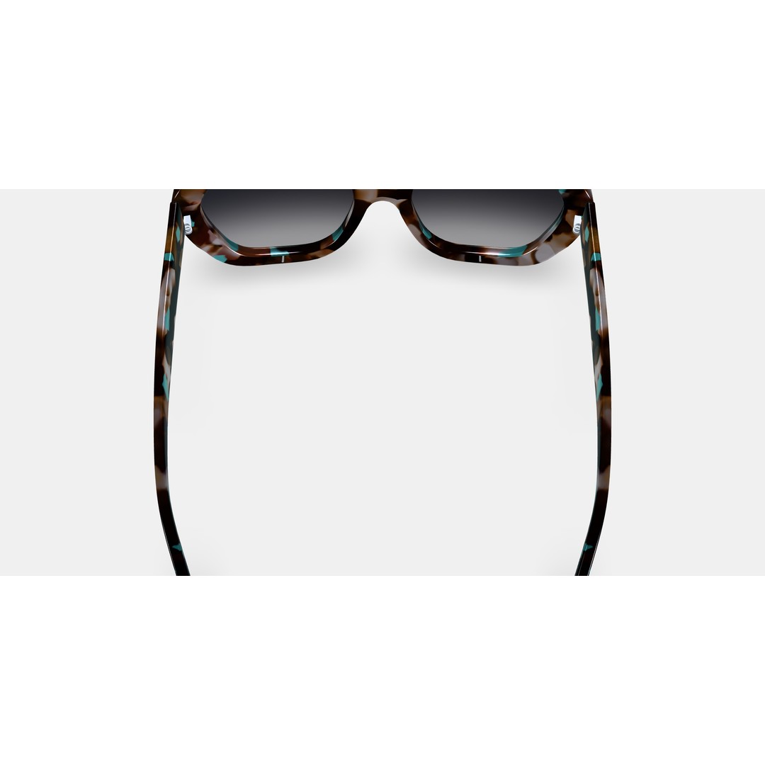 Estrada Sunglasses 3D Model – Prickly Pear Tortoise PBR Asset - View 5