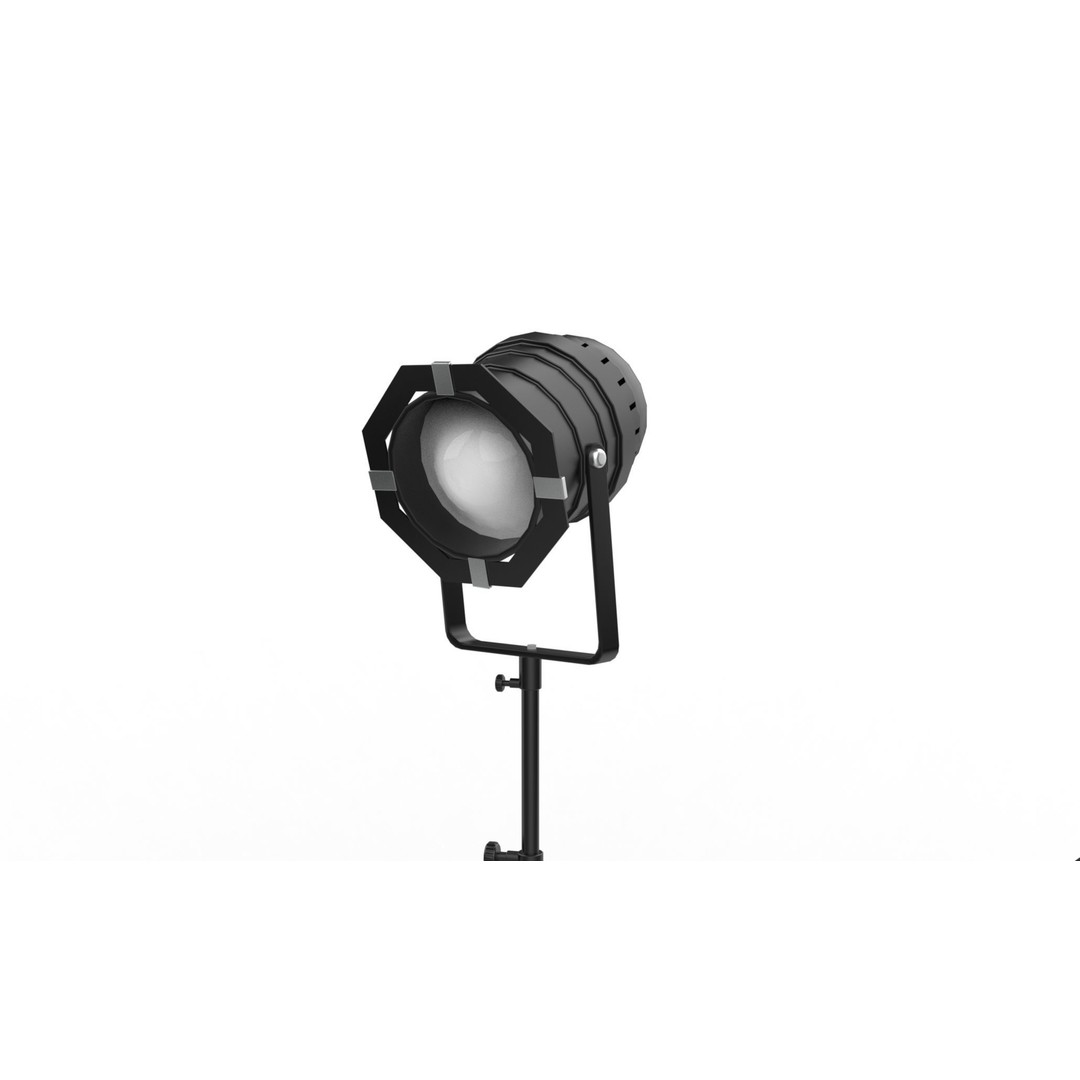 Double Tech Ltd Stage Light 3D Model – PBR Rigged Asset, FBX & OBJ Formats - View 11