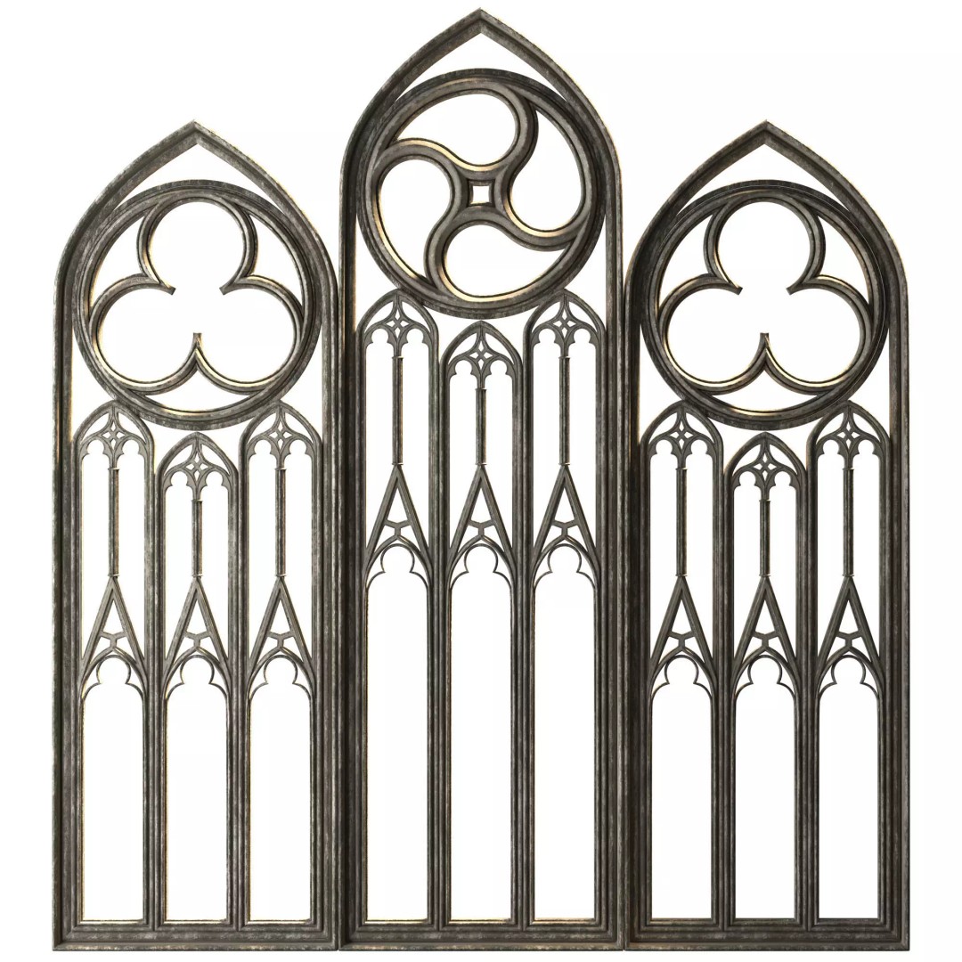 Medieval Arch 3D Model – Gothic Portal, PBR Textures, FBX - View 16