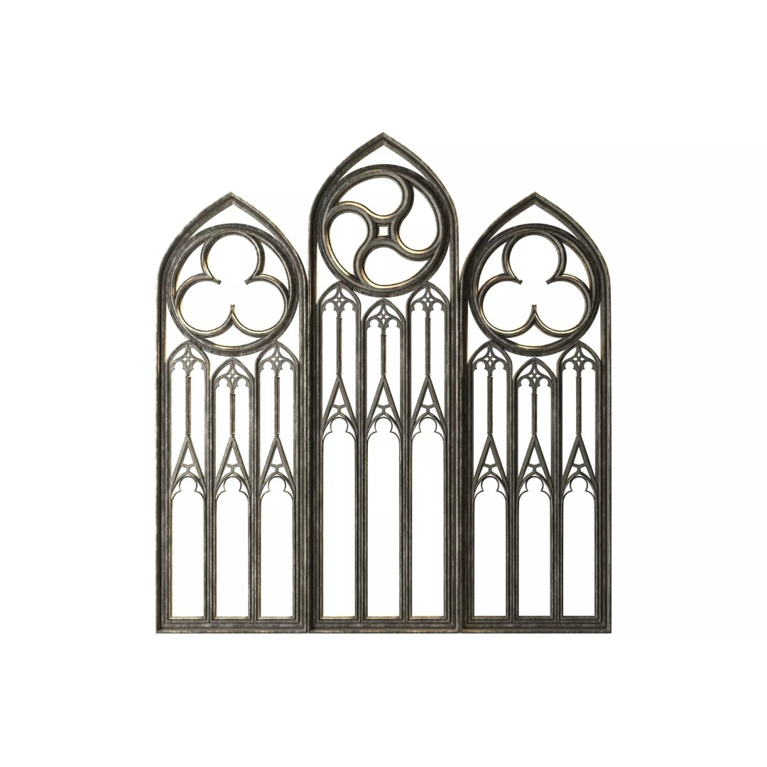 Medieval Arch 3D Model – Gothic Portal, PBR Textures, FBX - View 2