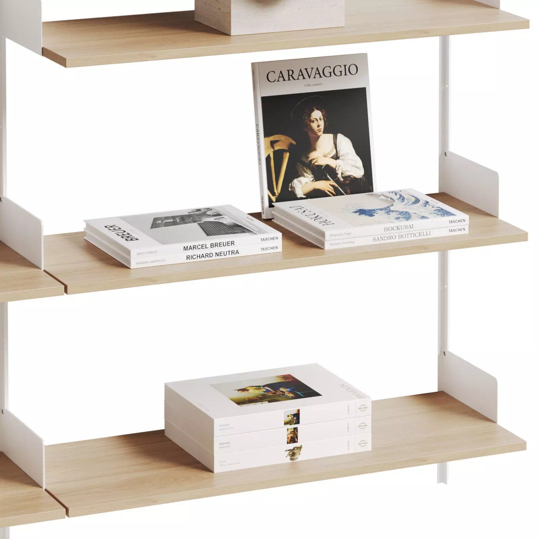 Display Shelf 3D Model – Modern Decoration with PBR Materials - View 5