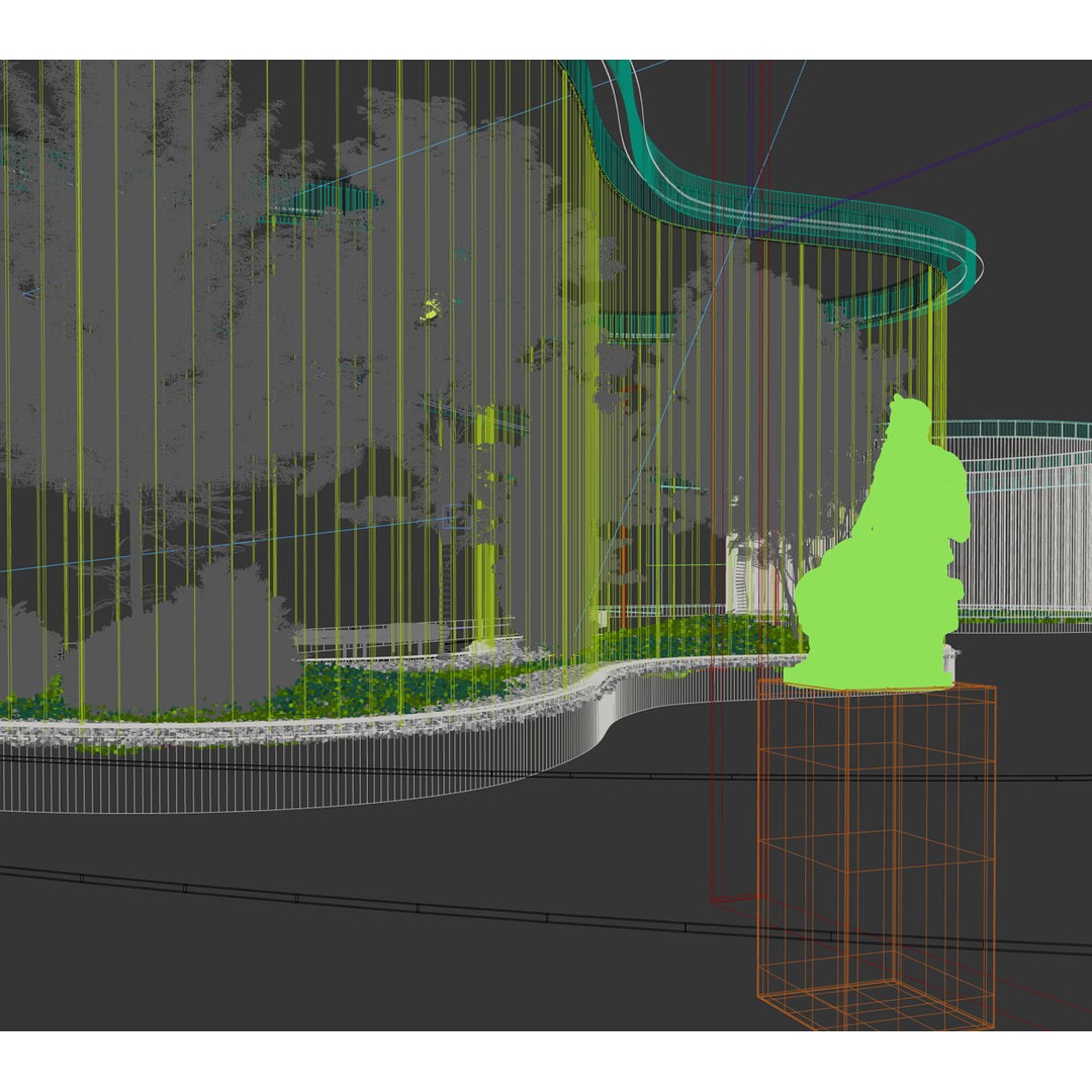 Hiroshi Senju Museum 3D Model – High Poly Architectural Visualization, FBX - View 14