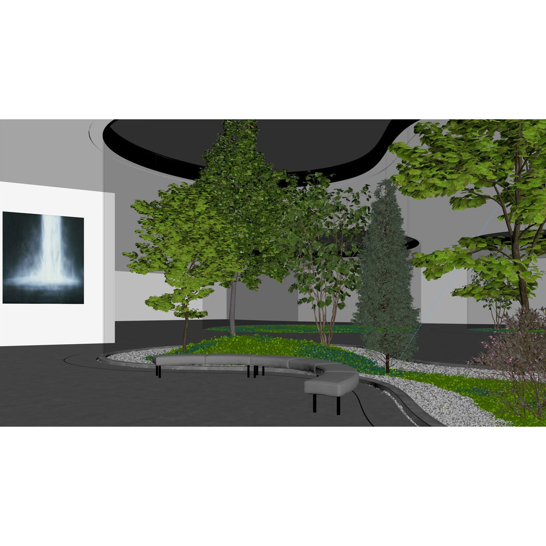 Hiroshi Senju Museum 3D Model – High Poly Architectural Visualization, FBX - View 15