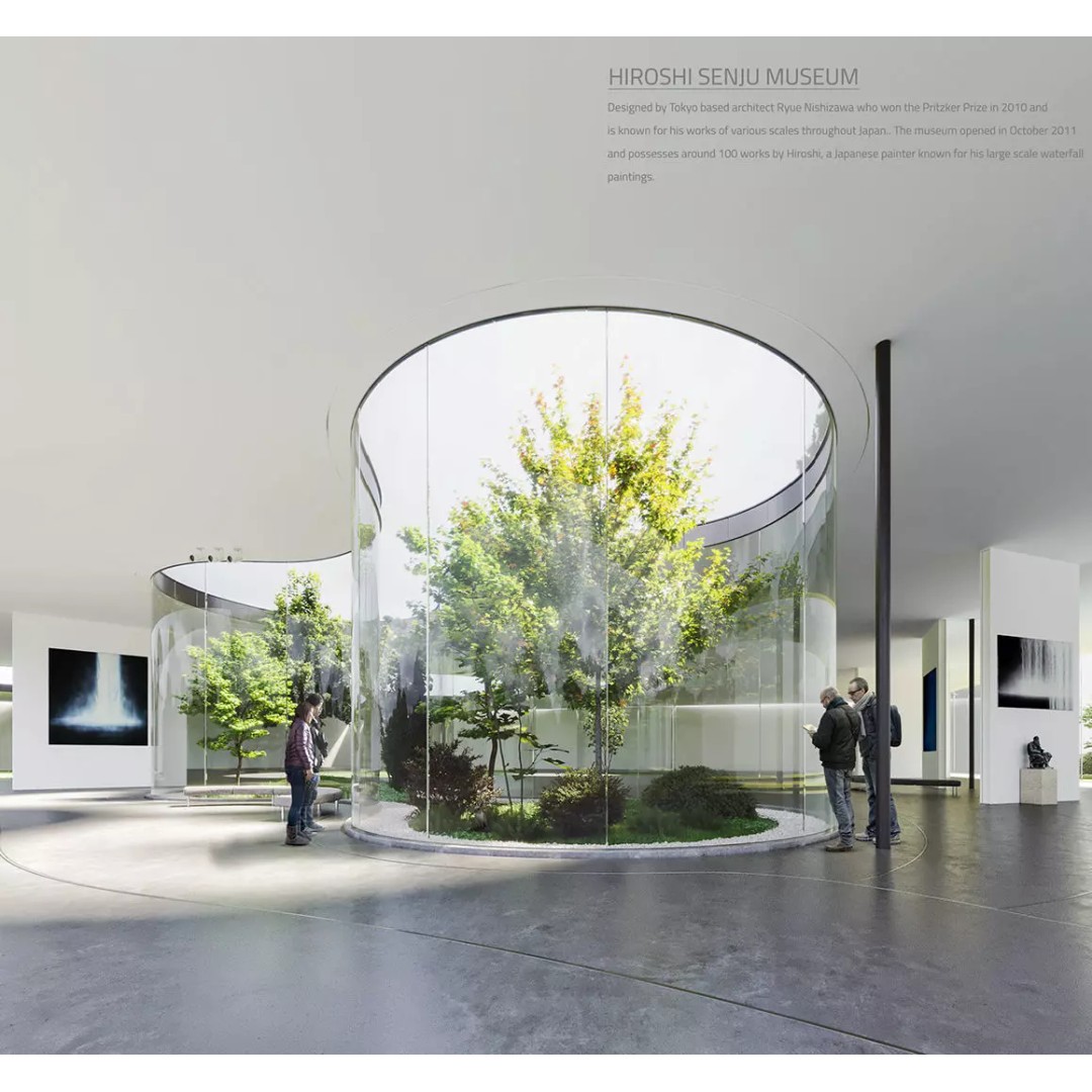 Hiroshi Senju Museum 3D Model – High Poly Architectural Visualization, FBX - View 2