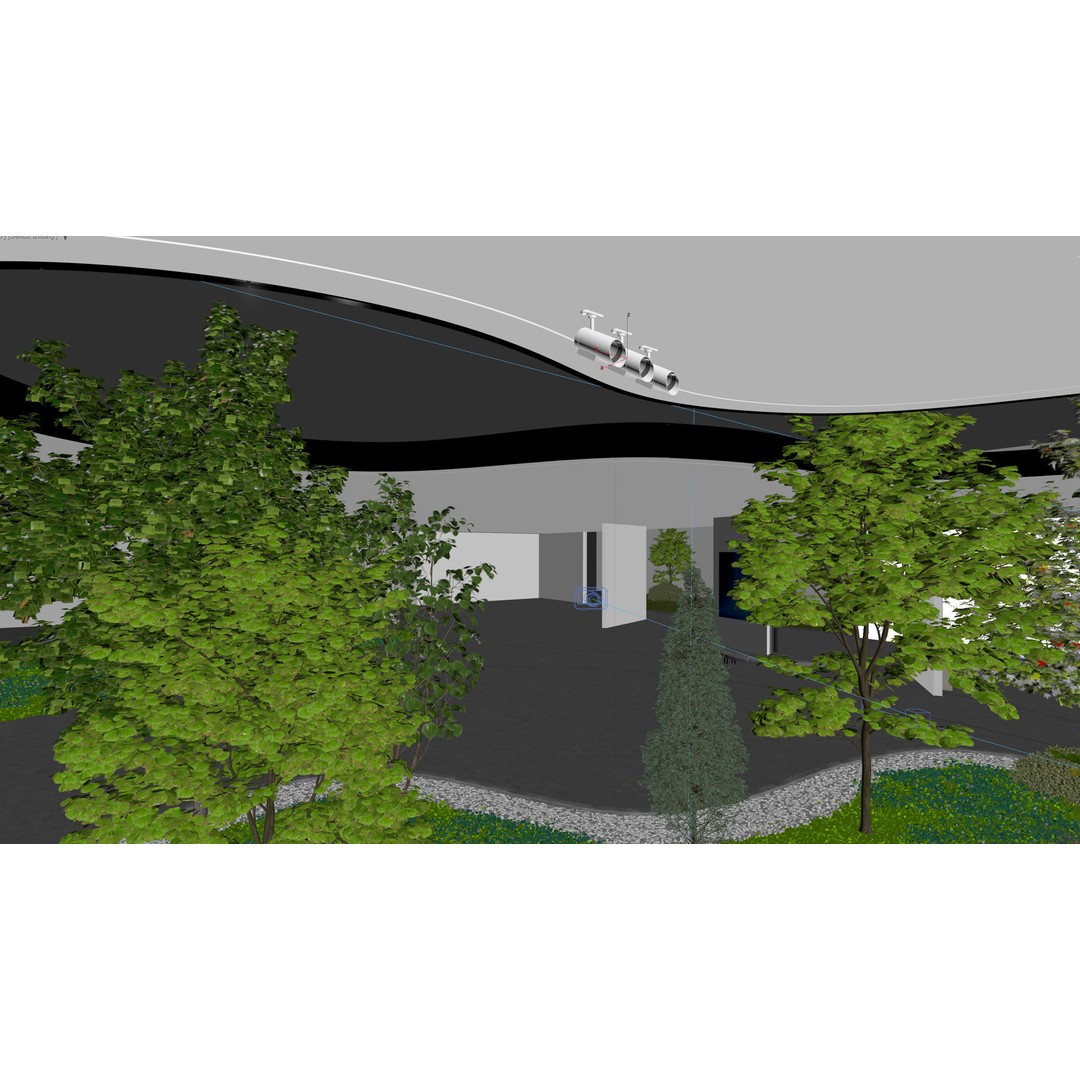 Hiroshi Senju Museum 3D Model – High Poly Architectural Visualization, FBX - View 8