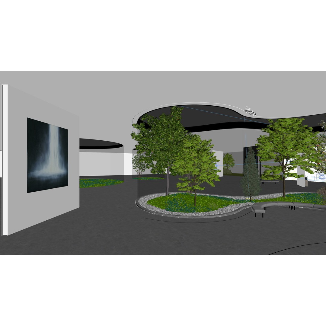 Hiroshi Senju Museum 3D Model – High Poly Architectural Visualization, FBX - View 9