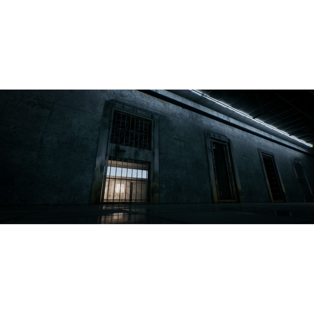 Real World Door Set 3D Model – Low Poly Animated Architectural Asset - View 11