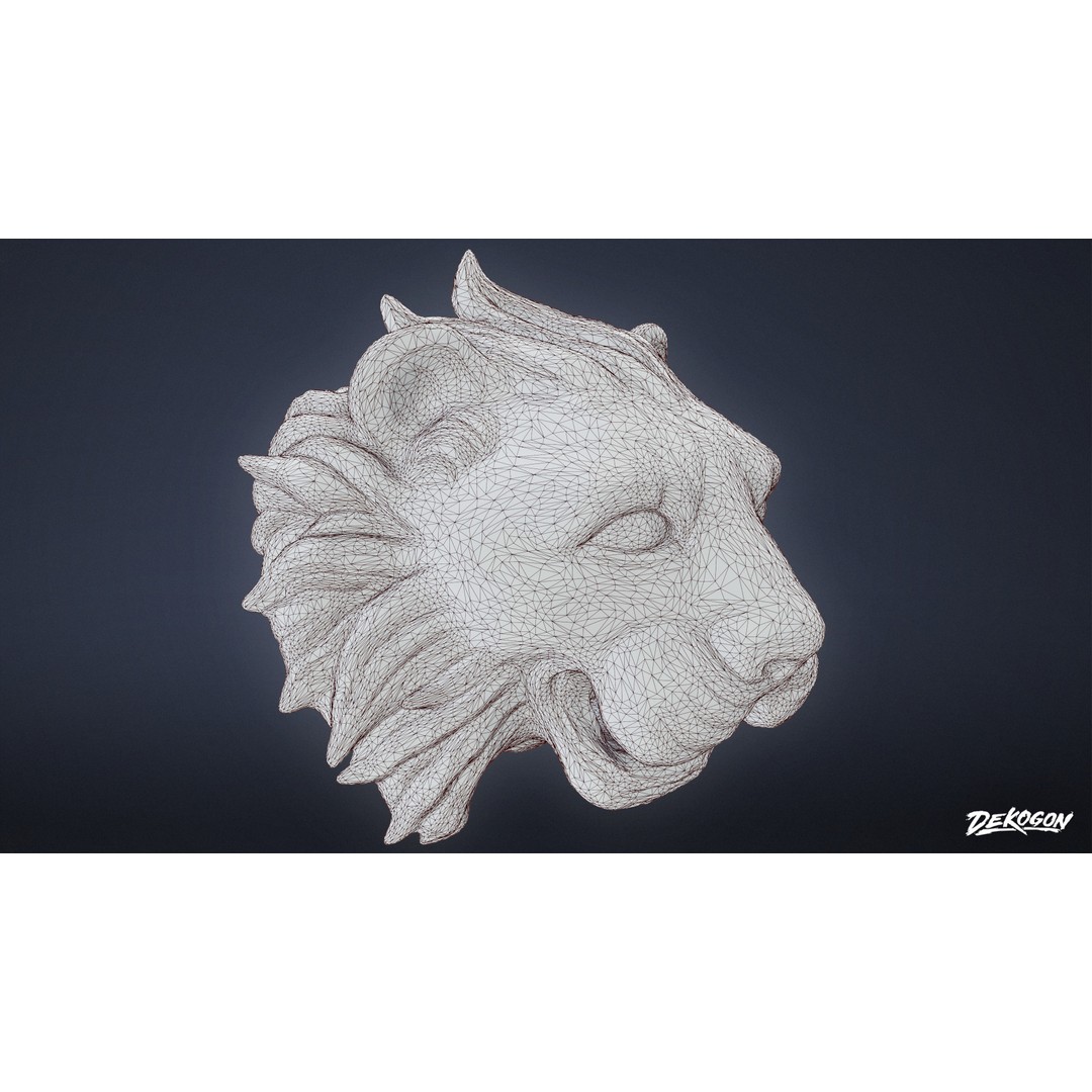 Ancient Ruins 3D Model – Low Poly Artifact with PBR Textures, FBX - View 9