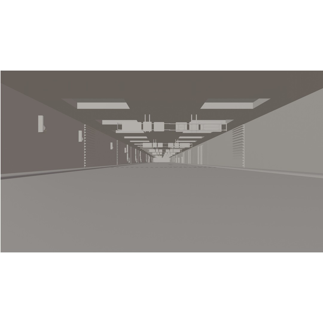 Hybrid Tunnel 3D Model – Customizable Cityscape Asset, Blender - View 6