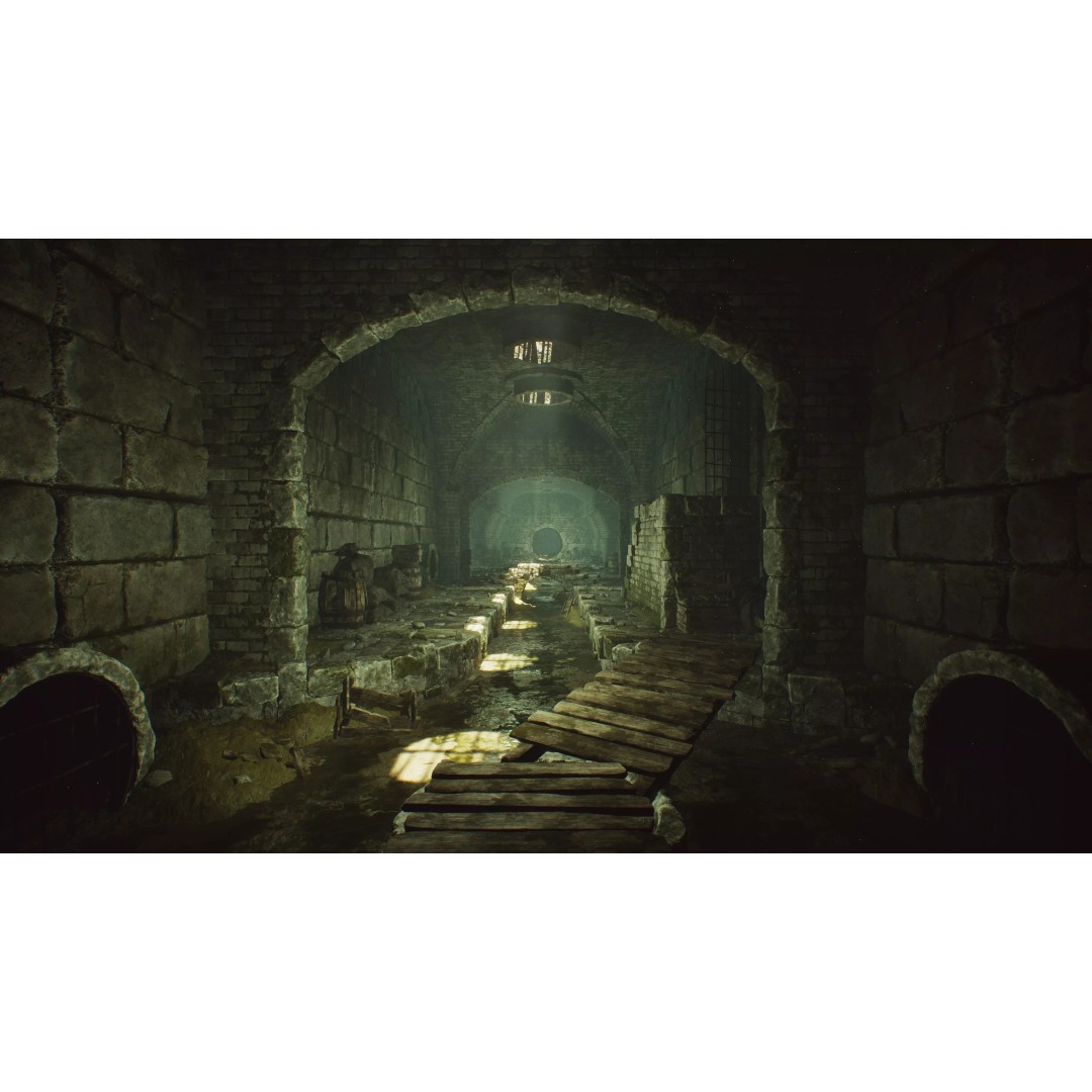 Modular Sewer 3D Model – Low Poly UE5 Asset with Nanite Support - View 12