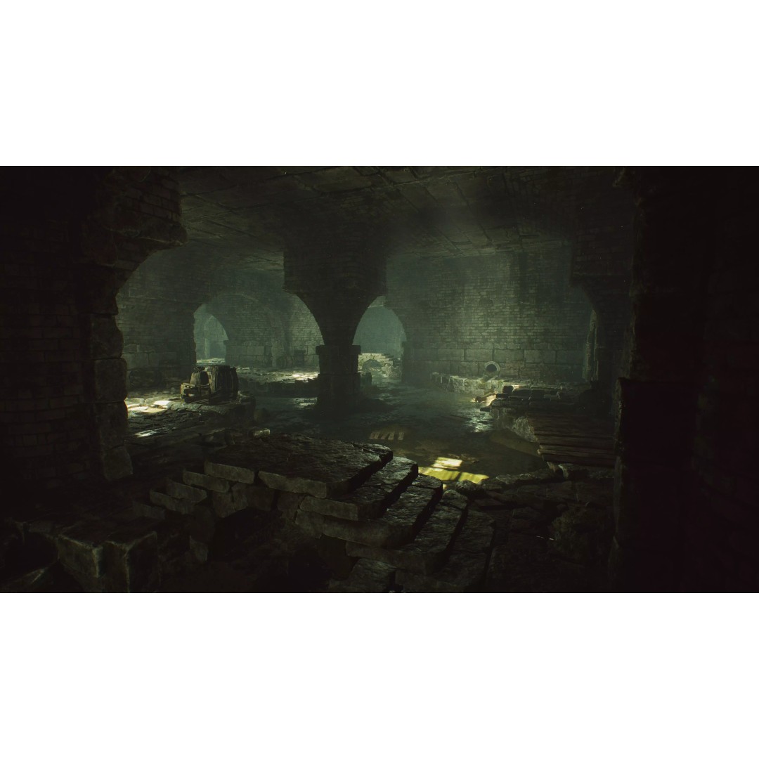 Modular Sewer 3D Model – Low Poly UE5 Asset with Nanite Support - View 3