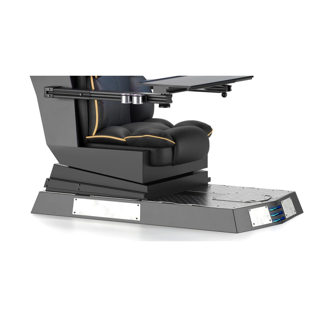 Gaming Seat 3D Model – Modern Chair Design with PBR Textures - View 6