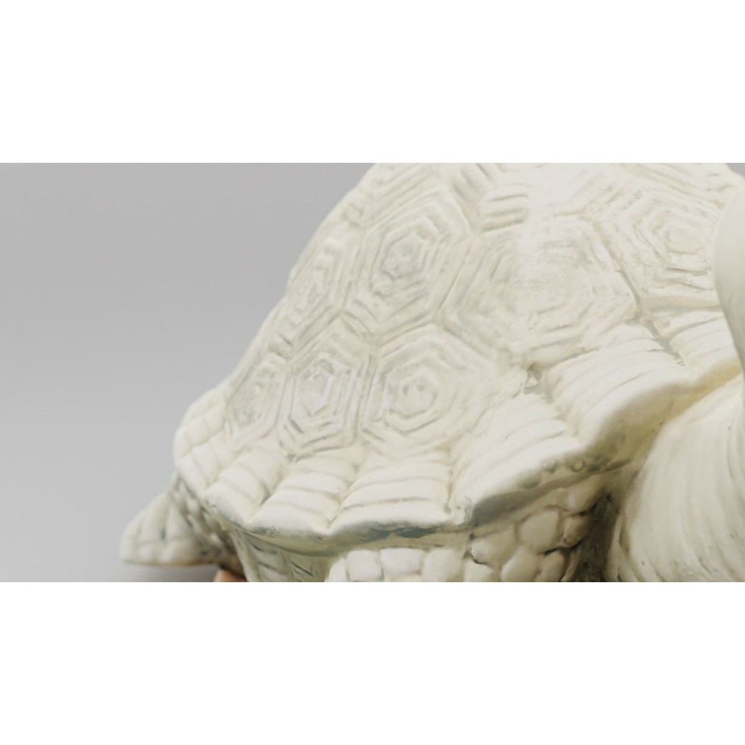 Turtle Sculpture 3D Model – Low Poly Photoscanned Asset for Decoration - View 4