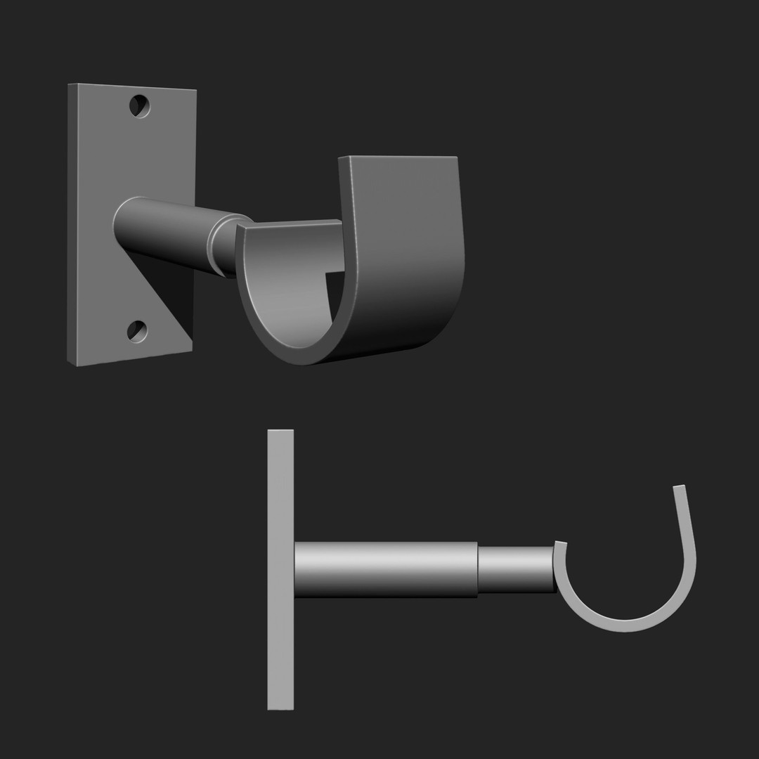 Door Latch 3D Model – Vintage Imm Brush Pack, 66 Brushes - View 13