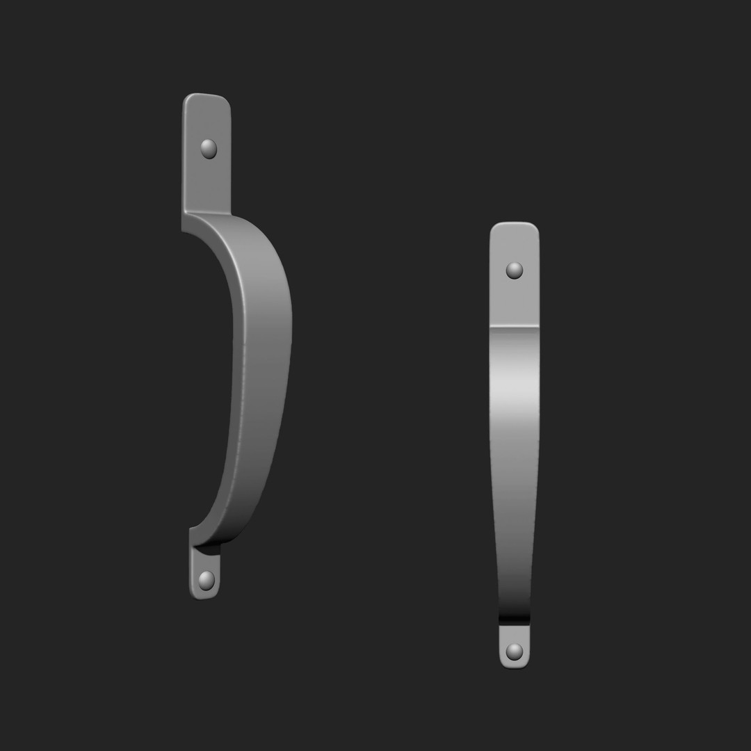 Door Latch 3D Model – Vintage Imm Brush Pack, 66 Brushes - View 33