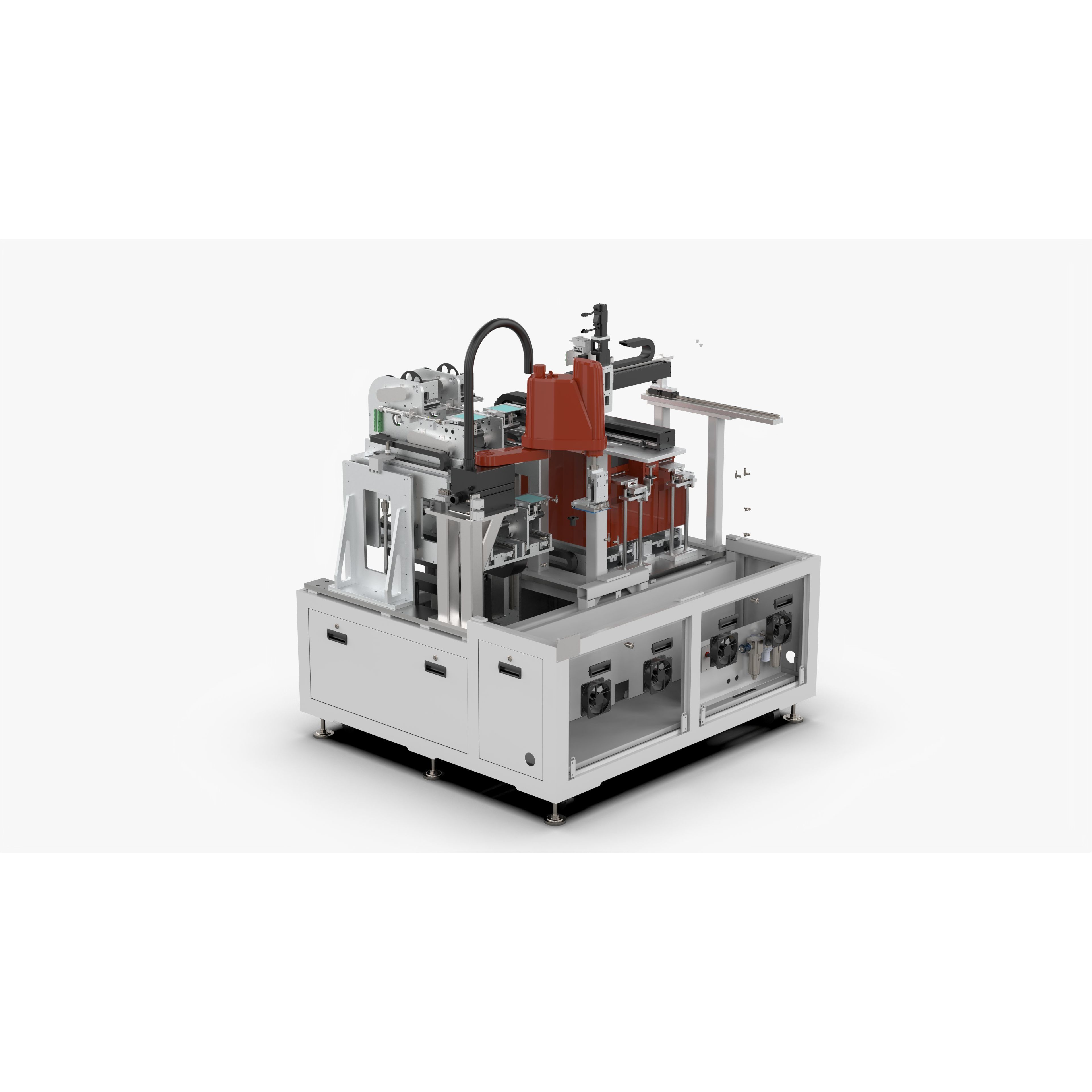 Automatic Labeling Machine - Game-Ready 3D Model - View 12