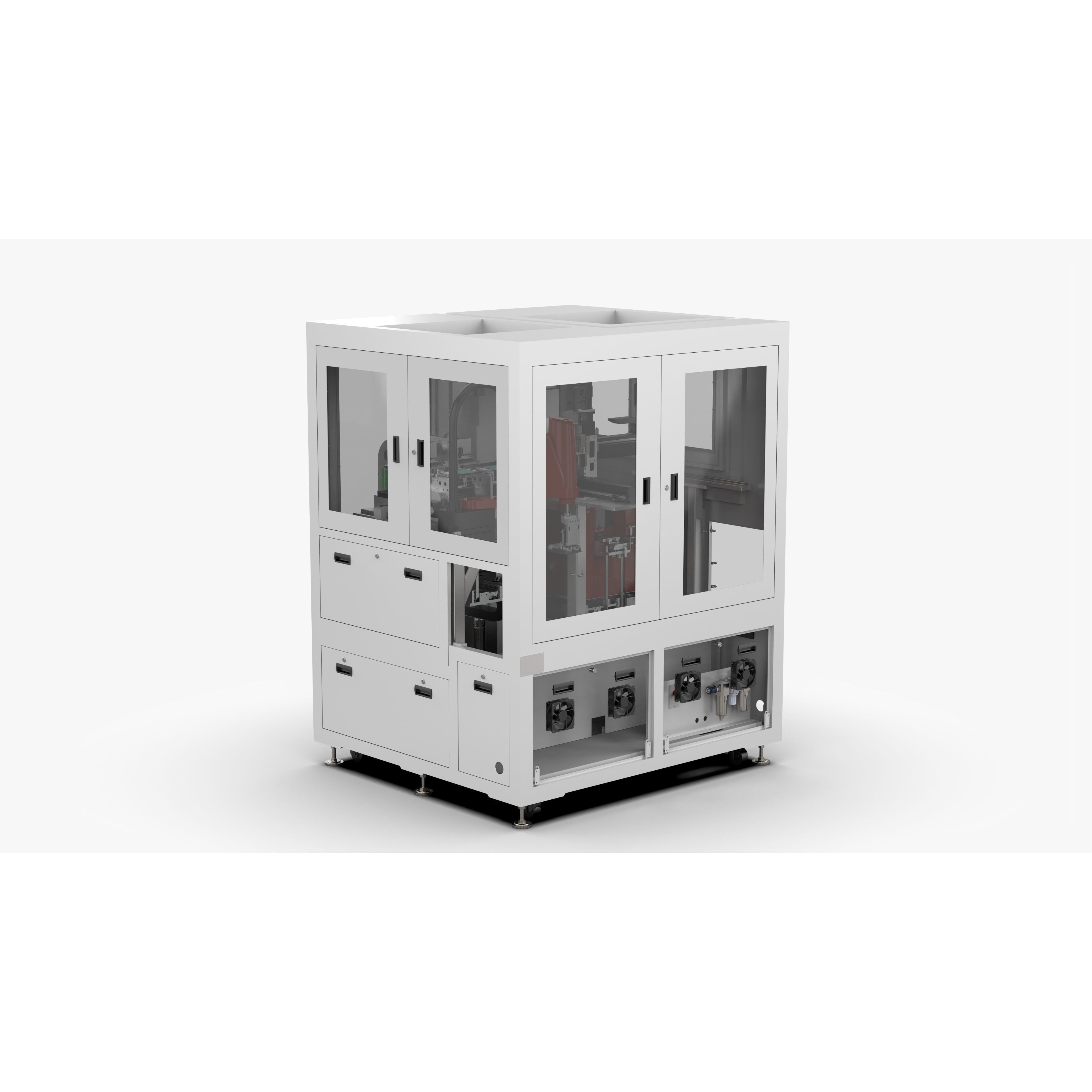 Automatic Labeling Machine - Game-Ready 3D Model - View 4
