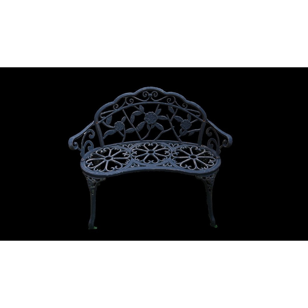 Steel Chair 3D Model – Modern Furniture Asset, FBX & OBJ Formats - View 3