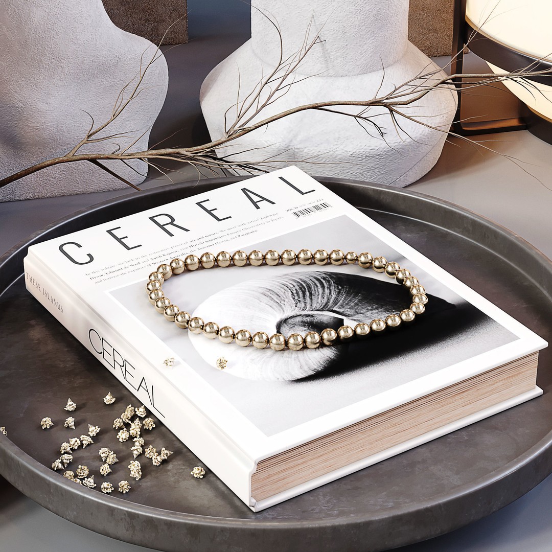 Decor Set 018 3D Model – High-Quality Decorative Asset, OBJ, 3Dmax - View 4