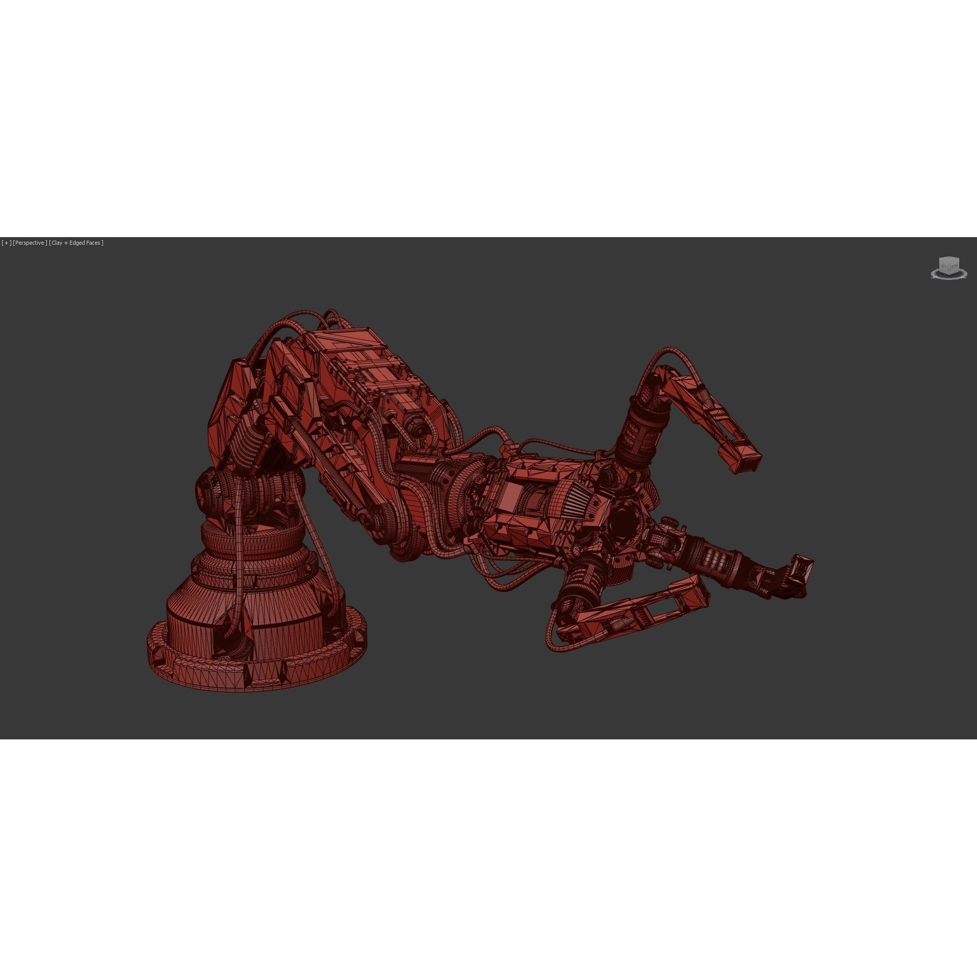 Robotic Arm 2 - Rigged Game-Ready 3D Model - View 16