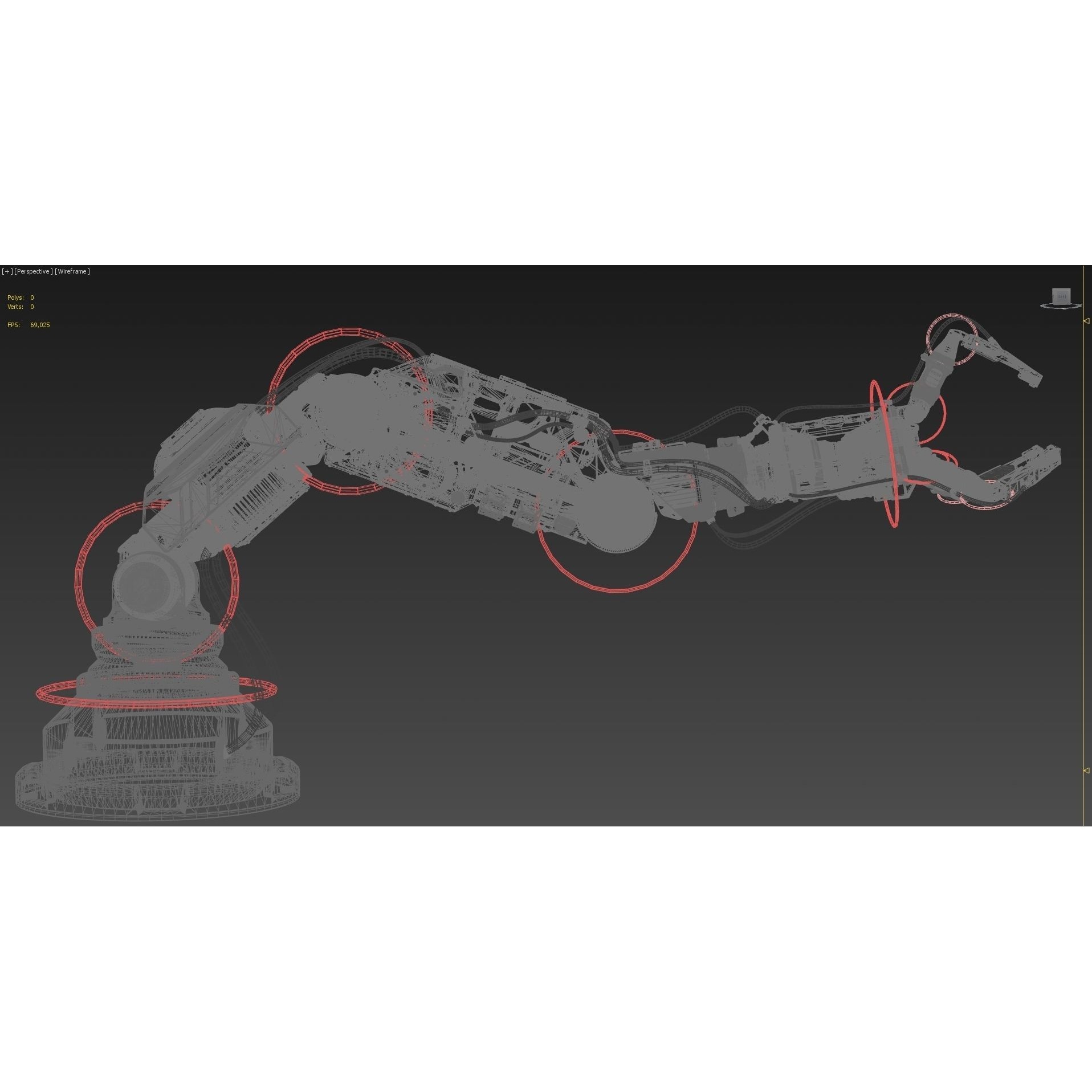 Robotic Arm 2 - Rigged Game-Ready 3D Model - View 17