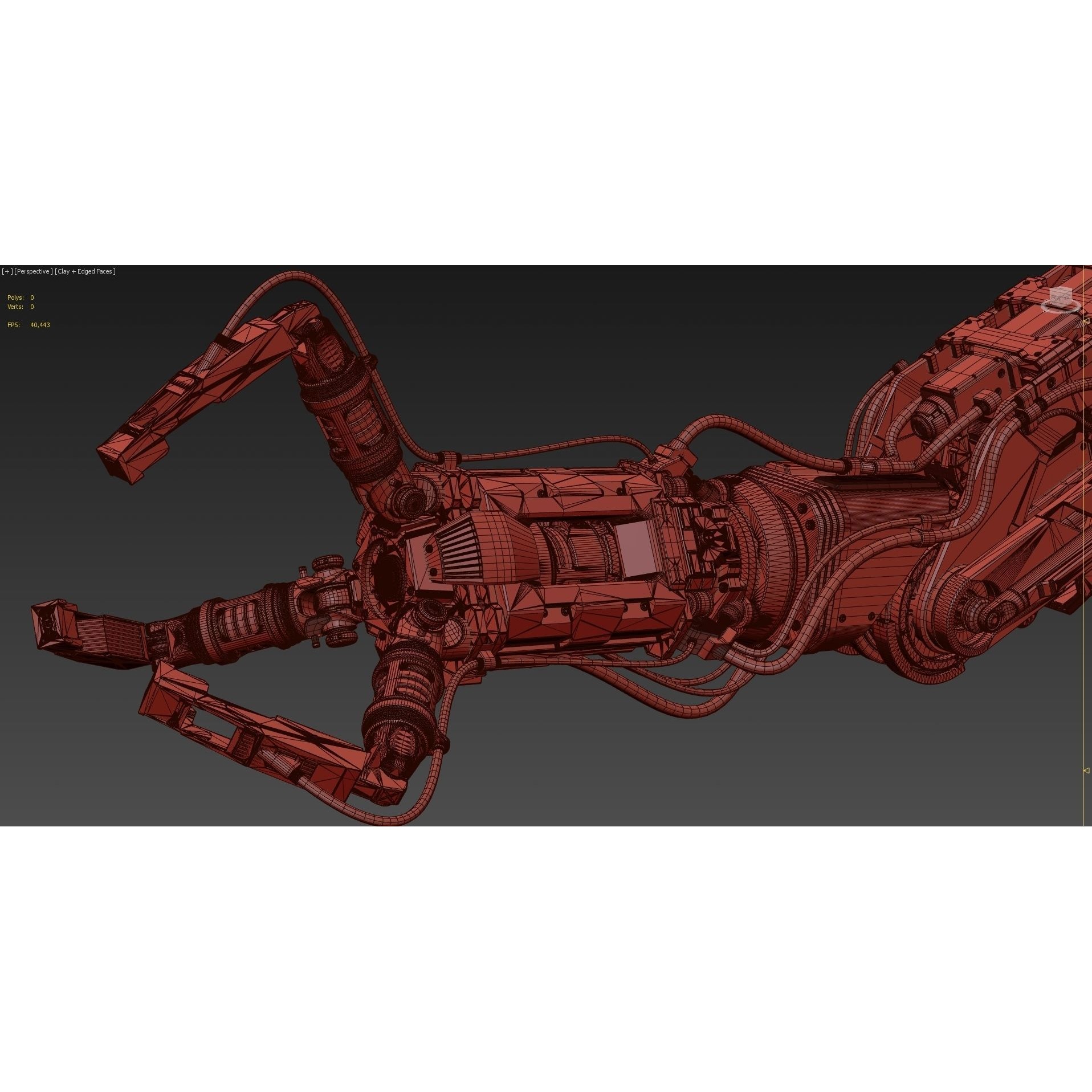 Robotic Arm 2 - Rigged Game-Ready 3D Model - View 19