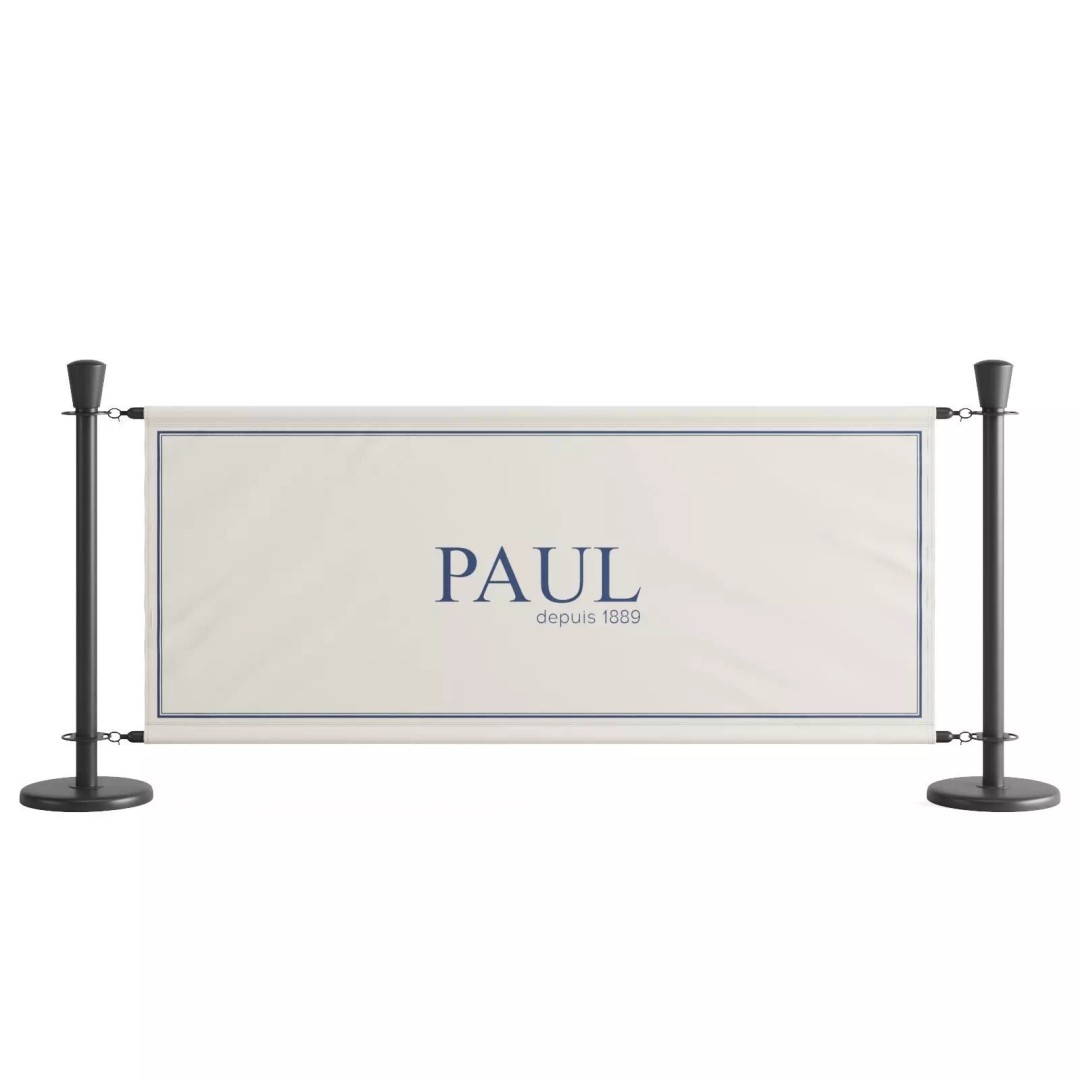Cafe Barrier Modular Set 3D Model – PBR Outdoor Furniture, FBX - View 12