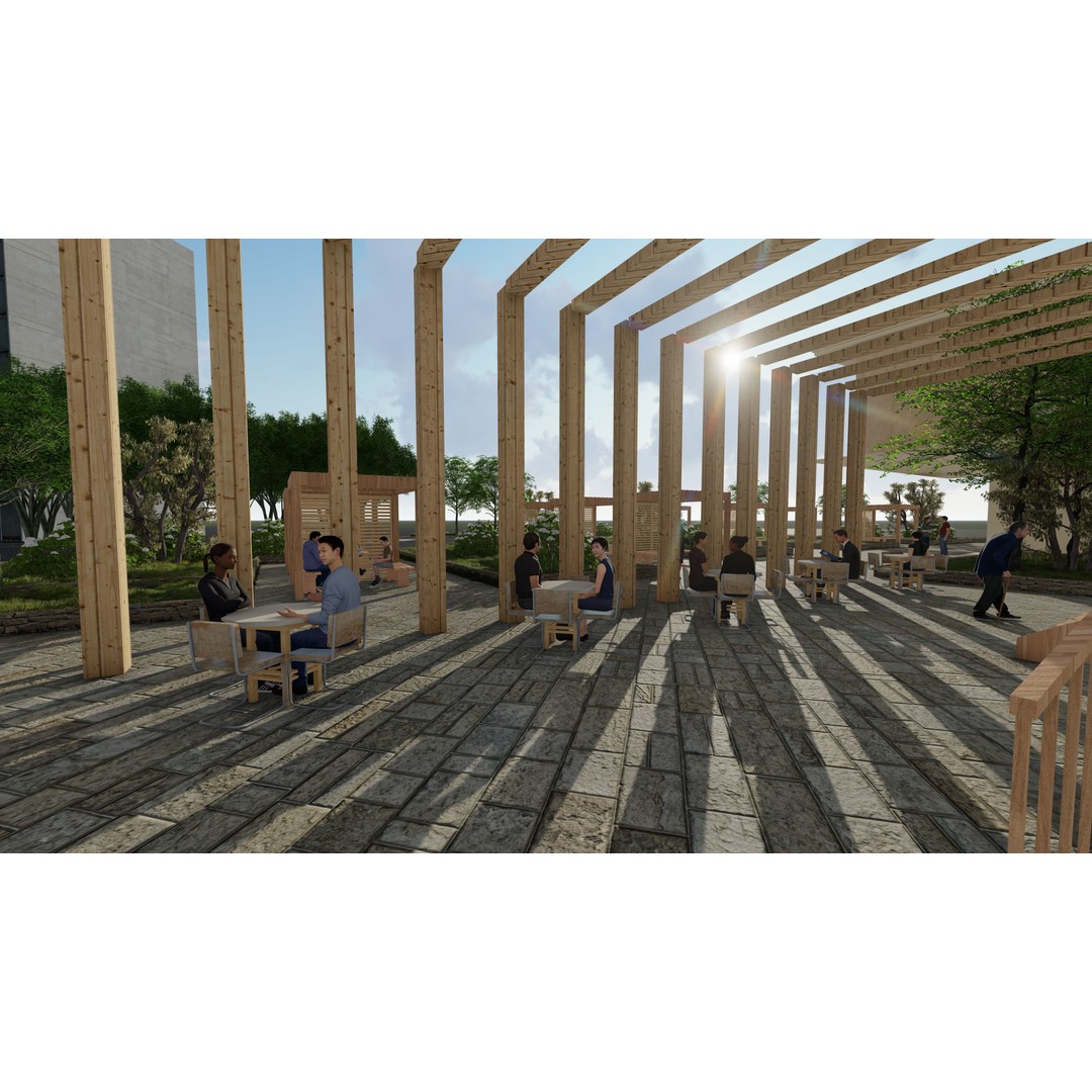 Modern Emergency Hospital 3D Model – Architectural Design, Revit & Lumion
