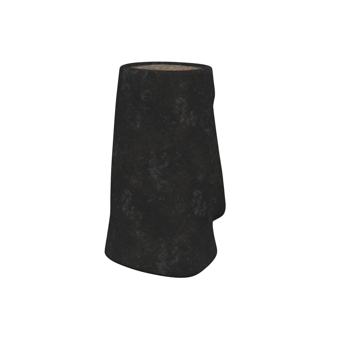 Moai Statue Planter 3D Model – PBR Textured Interior Asset, FBX - View 5