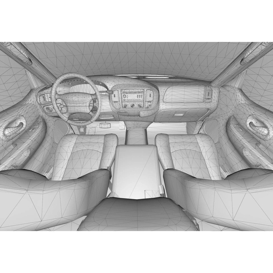 F-150 3D Model – High Poly Truck with Textures, FBX & Blender Formats - View 10