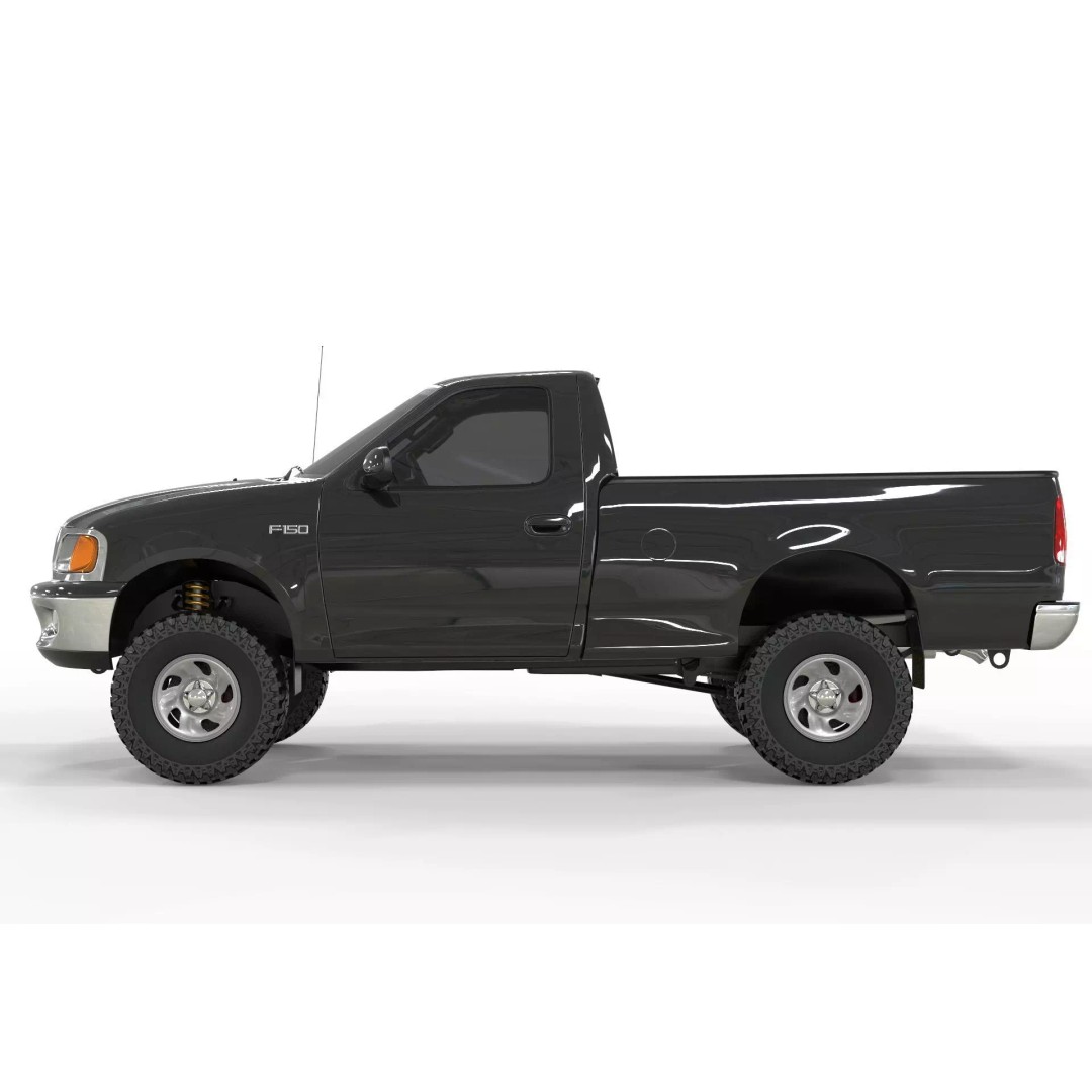 F-150 3D Model – High Poly Truck with Textures, FBX & Blender Formats - View 3