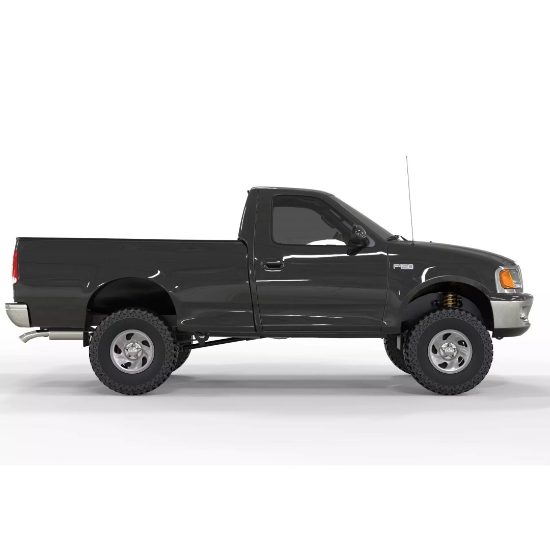 F-150 3D Model – High Poly Truck with Textures, FBX & Blender Formats - View 4